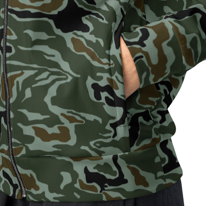 South Korean ROK Noodle Swirl CAMO Unisex track jacket - Track Jackets