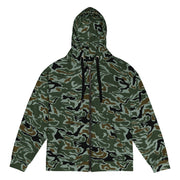 Noodle Swirl South Korean CAMO Unisex Zip Hoodie - 2XS