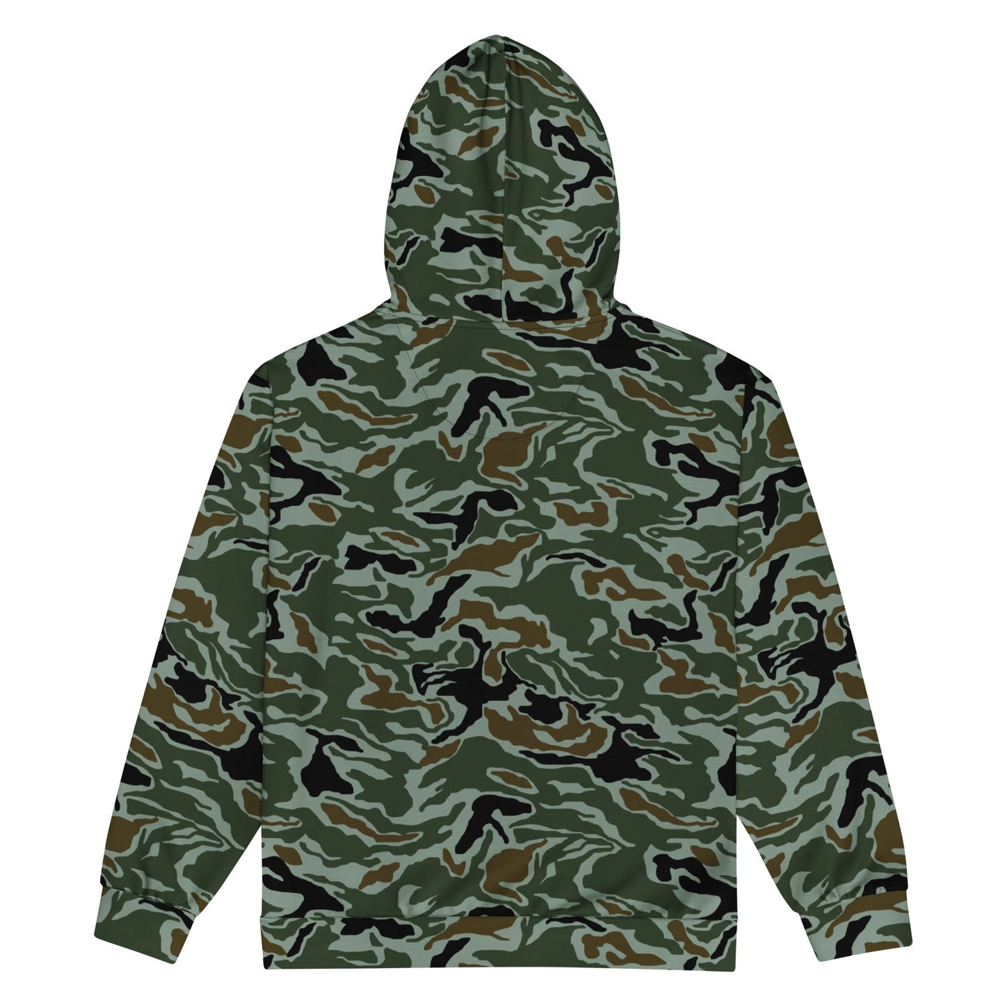 South Korean ROK Noodle Swirl CAMO Unisex zip hoodie - Zip Hoodies