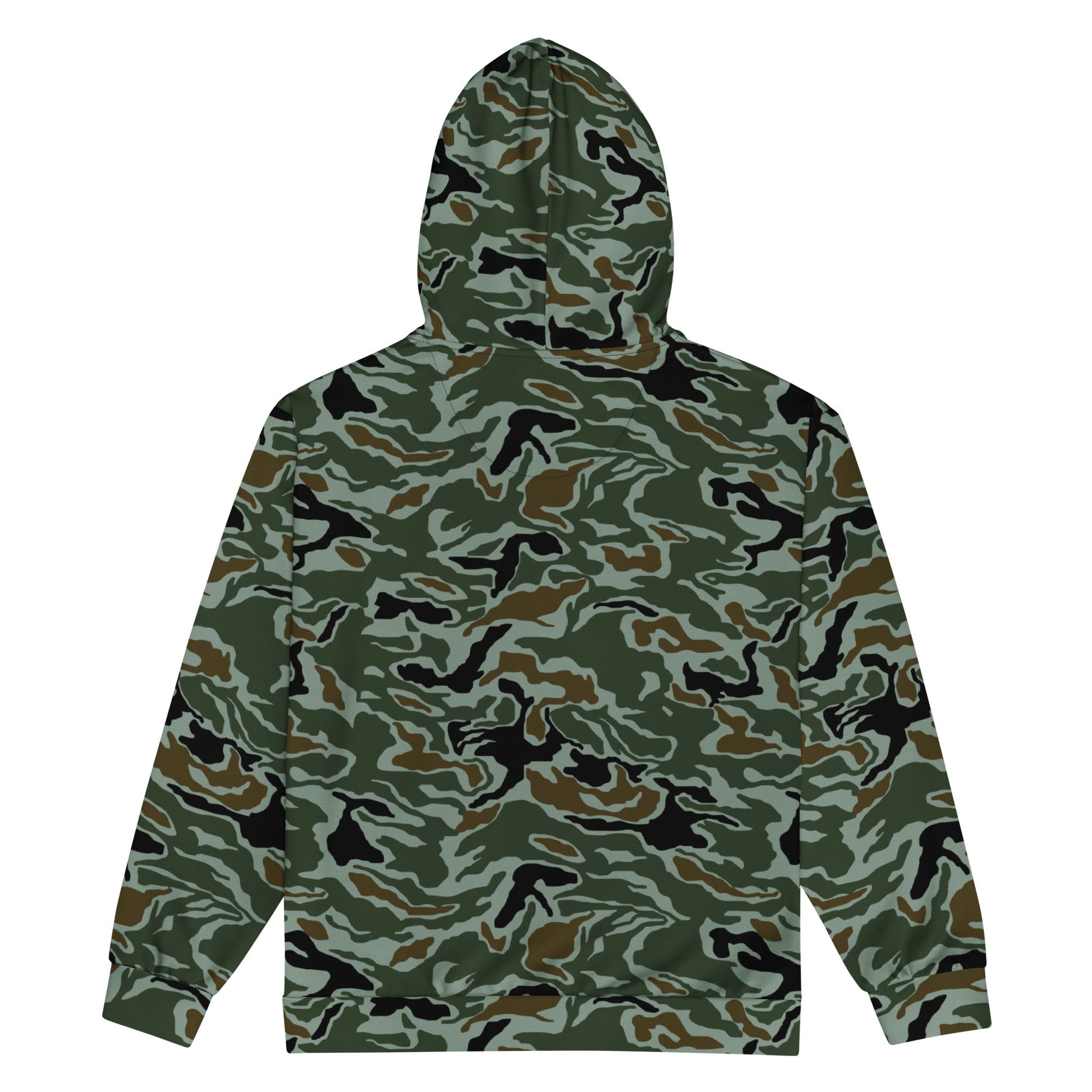 South Korean ROK Noodle Swirl CAMO Unisex zip hoodie - Zip Hoodies