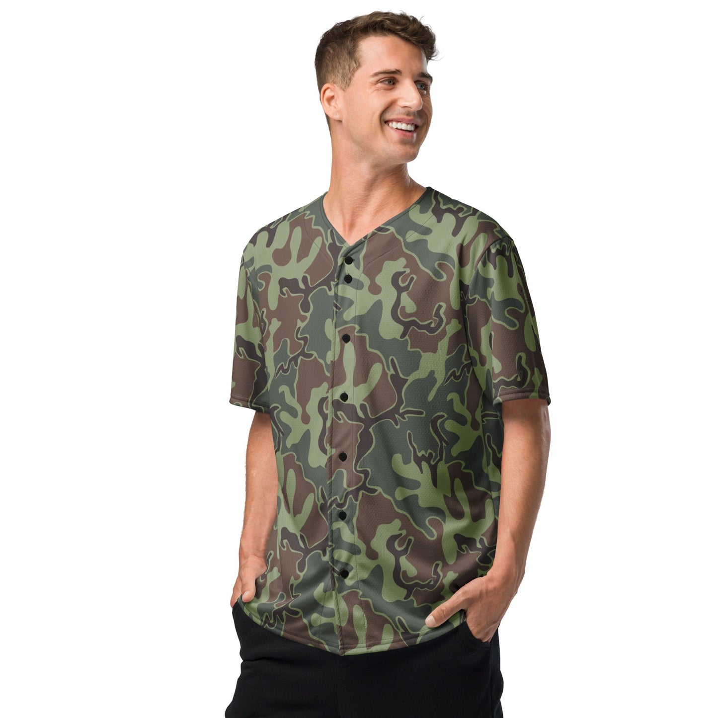 South Korean ROK Puzzle CAMO baseball jersey - Baseball Jerseys