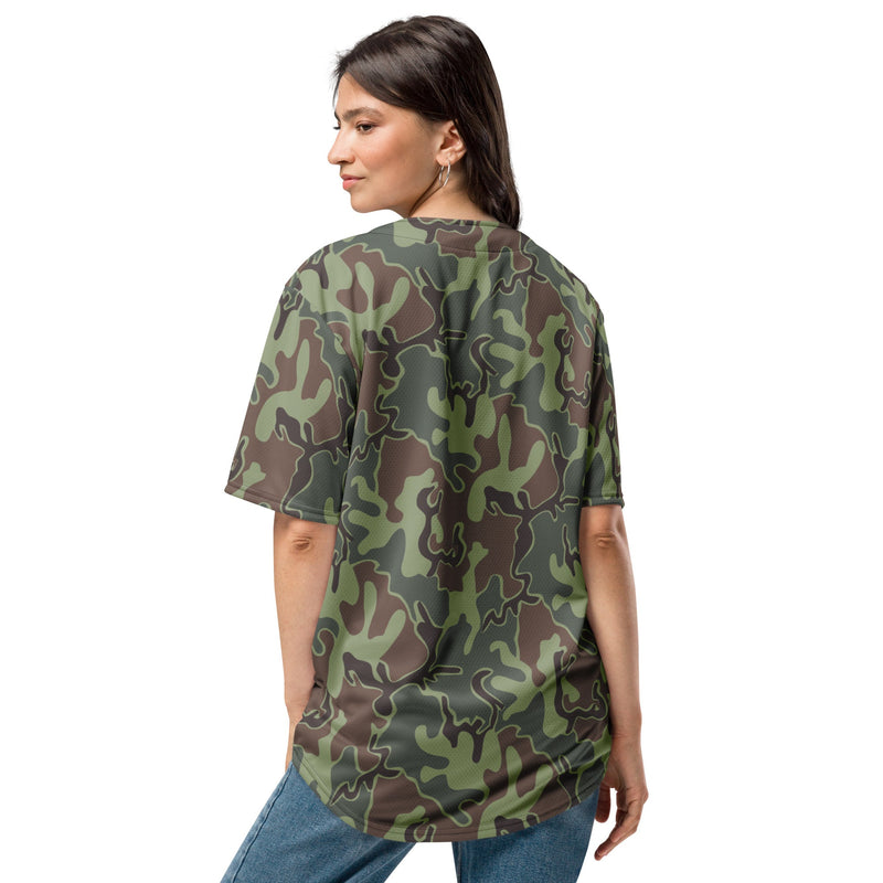 Puzzle South Korean CAMO Unisex Baseball Jersey