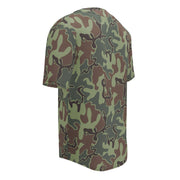 Puzzle South Korean CAMO Unisex Baseball Jersey
