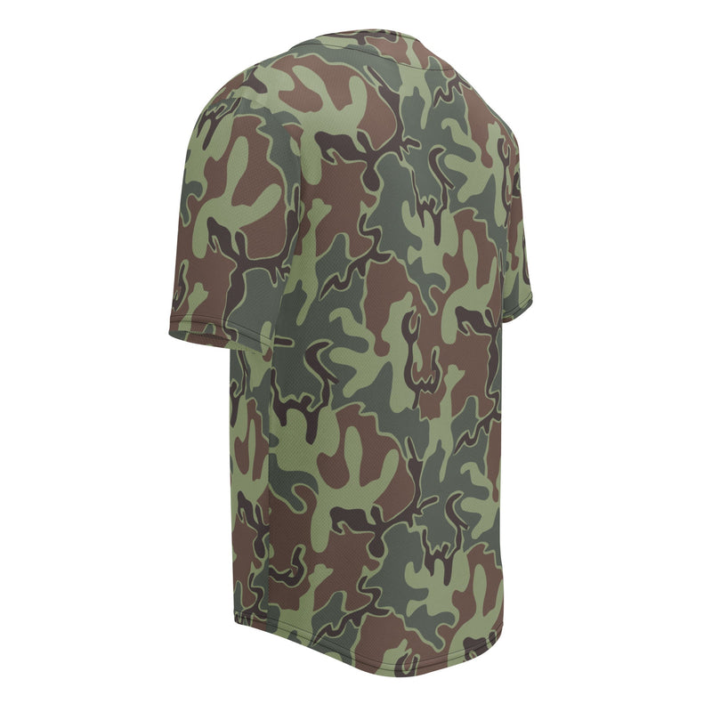 Puzzle South Korean CAMO Unisex Baseball Jersey