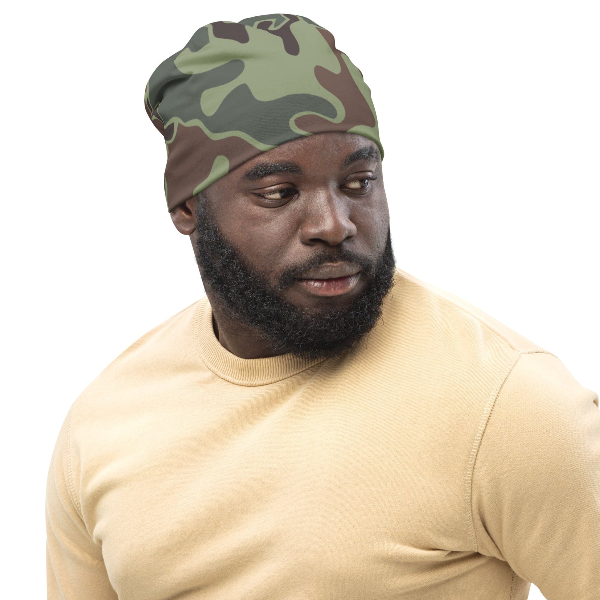 South Korean ROK Puzzle CAMO Beanie Beanies