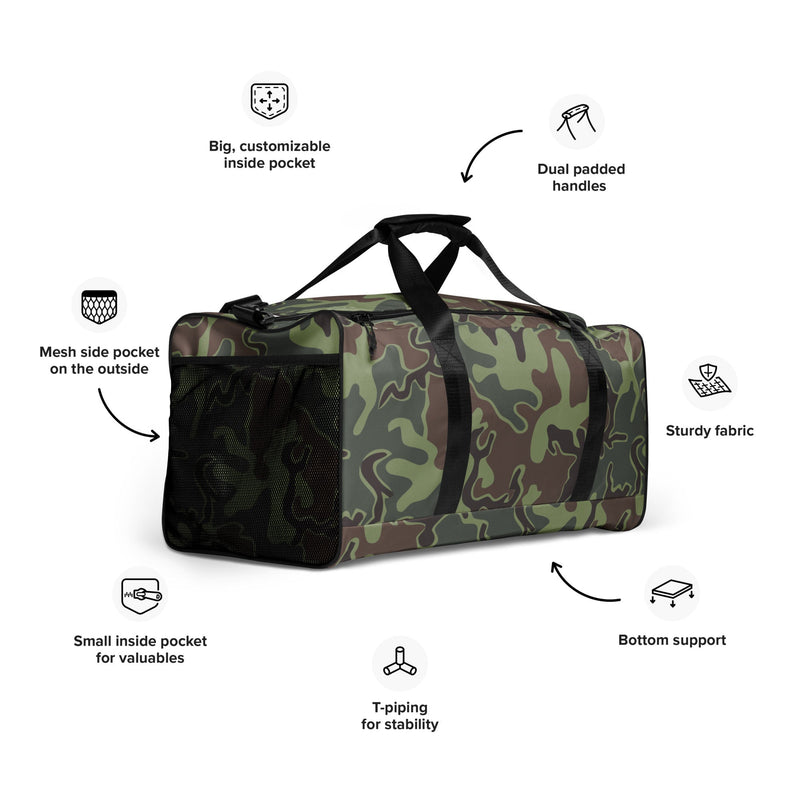 Puzzle South Korean CAMO Duffle Bag