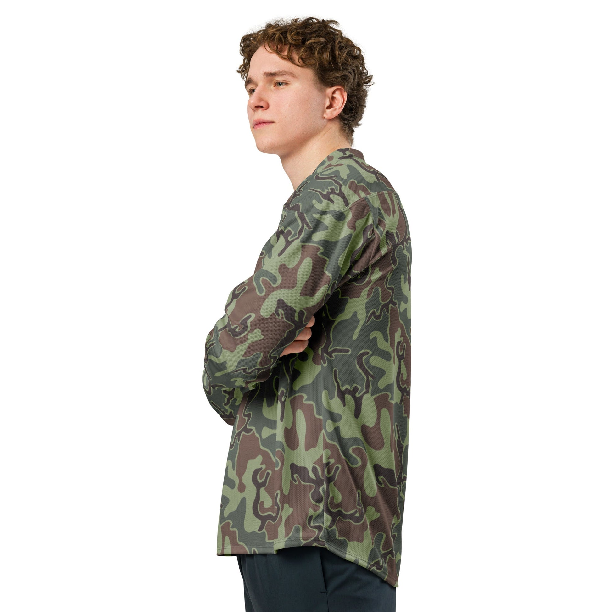 South Korean ROK Puzzle CAMO hockey fan jersey - 2XS - Hockey Jerseys