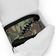 Puzzle South Korean CAMO Mens High-Top Canvas Shoes