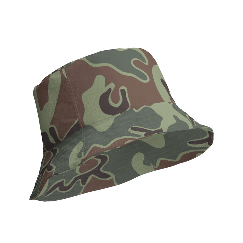 Puzzle South Korean CAMO Reversible Bucket Hat - Head