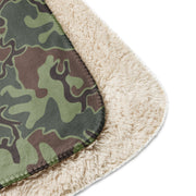 Puzzle South Korean CAMO Sherpa Blanket