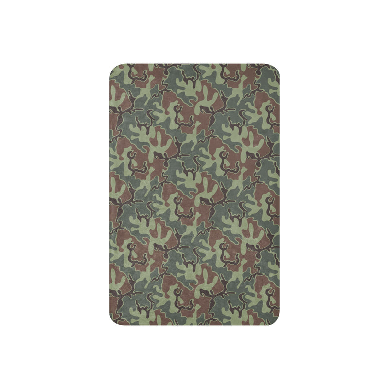 Puzzle South Korean CAMO Sherpa Blanket