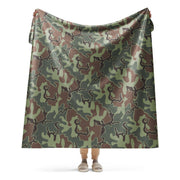 Puzzle South Korean CAMO Sherpa Blanket - 60″×80″