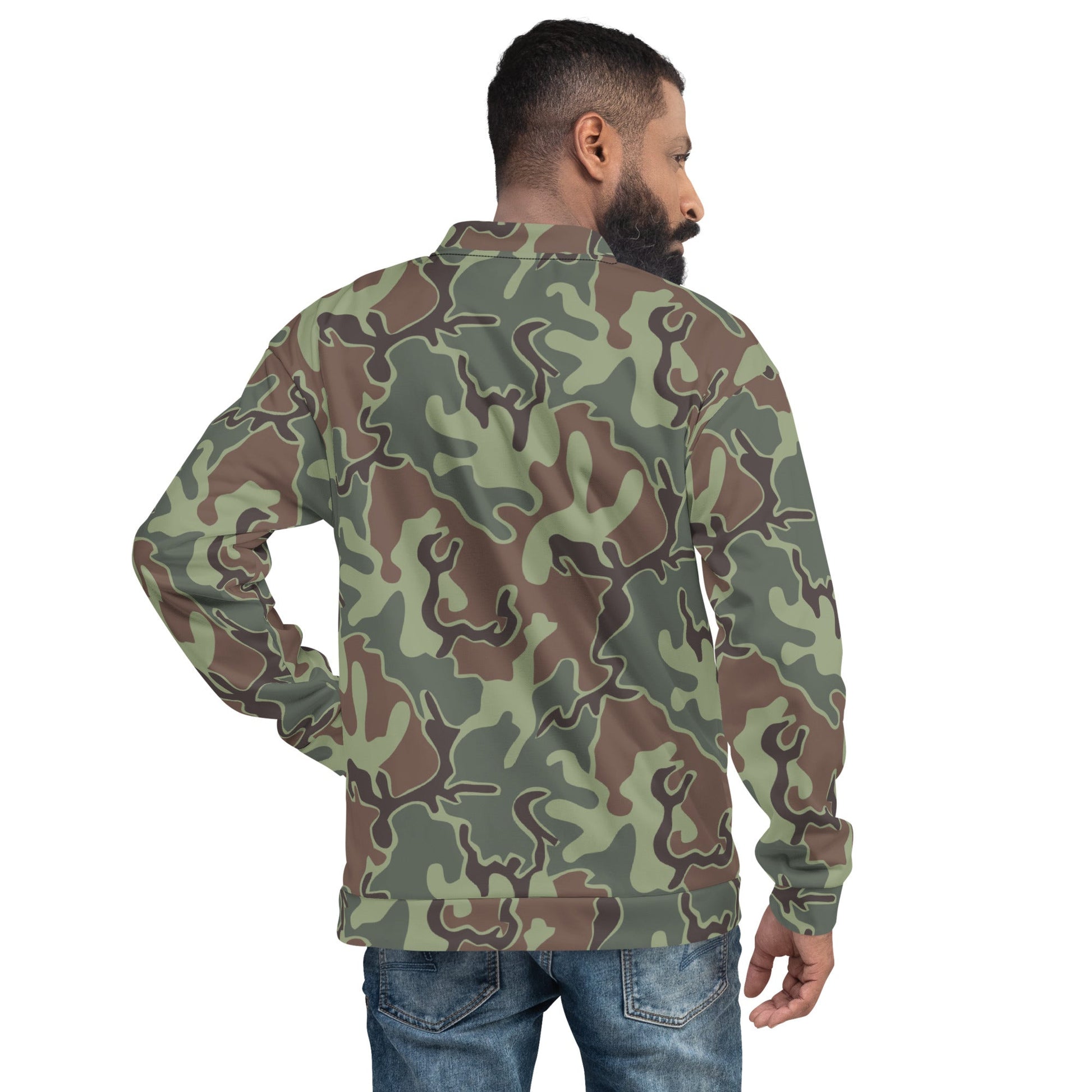 South Korean ROK Puzzle CAMO Unisex Bomber Jacket - Jackets