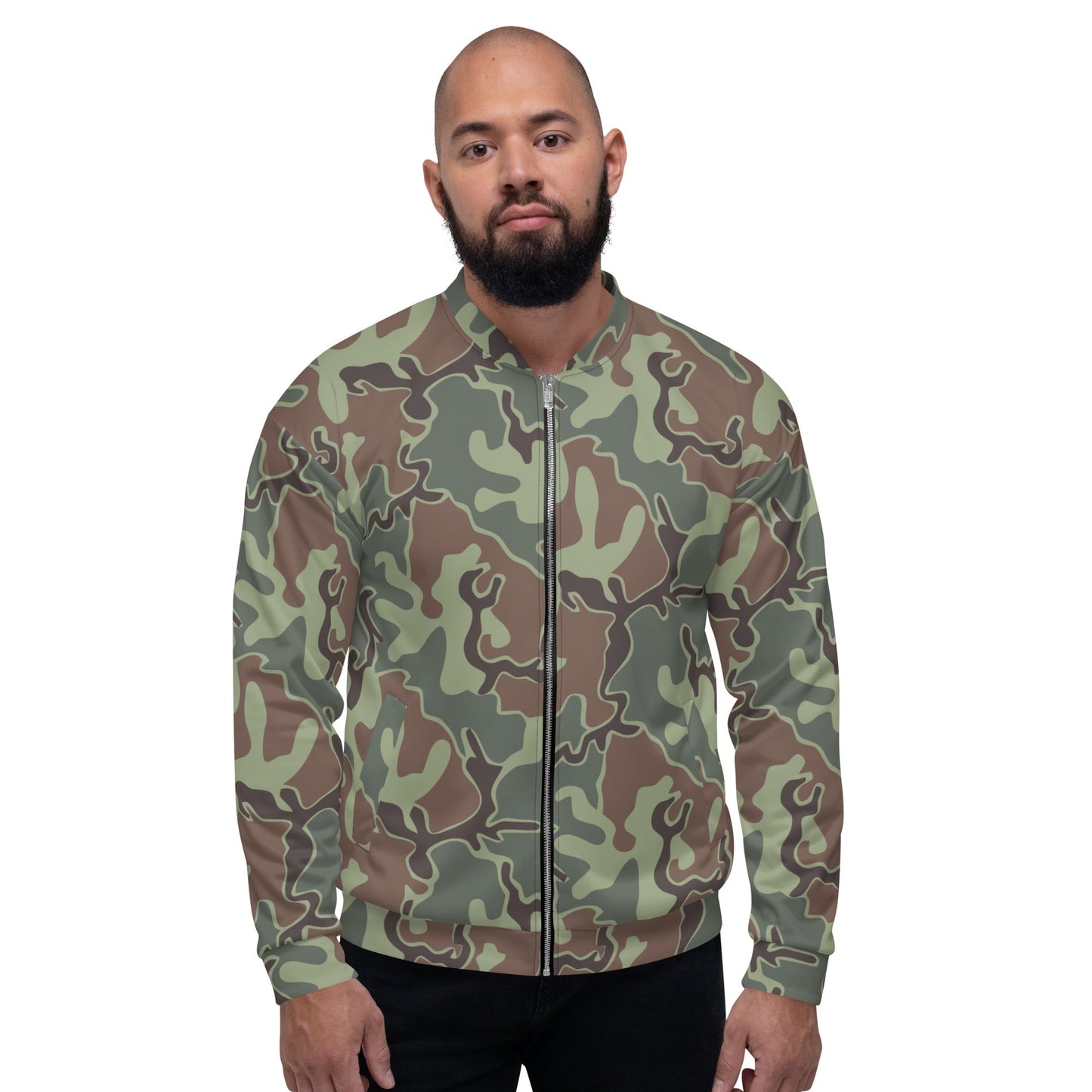 South Korean ROK Puzzle CAMO Unisex Bomber Jacket - Jackets