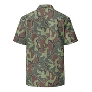 Puzzle South Korean CAMO Unisex Short-Sleeve Button Shirt - Button-Up