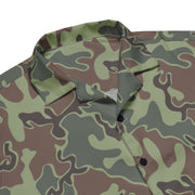Puzzle South Korean CAMO Unisex Short-Sleeve Button Shirt - Button-Up