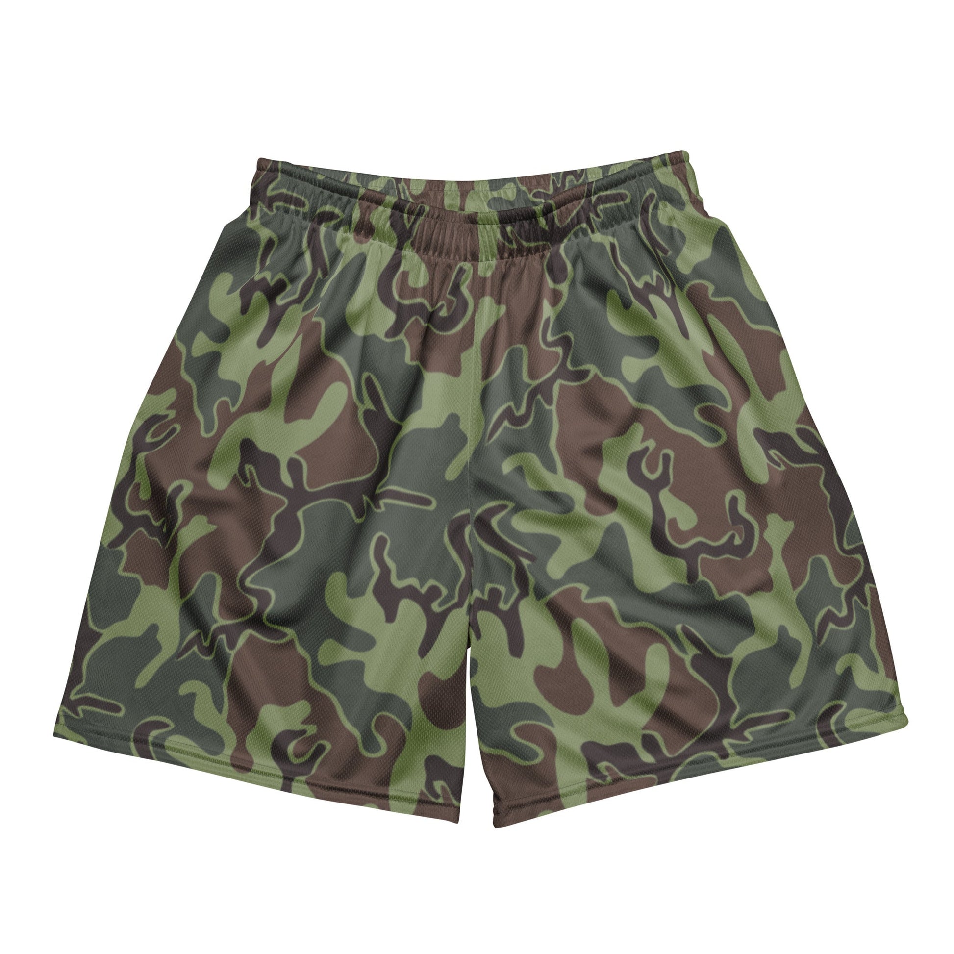 South Korean ROK Puzzle CAMO Unisex mesh shorts - 2XS - Mesh Shorts