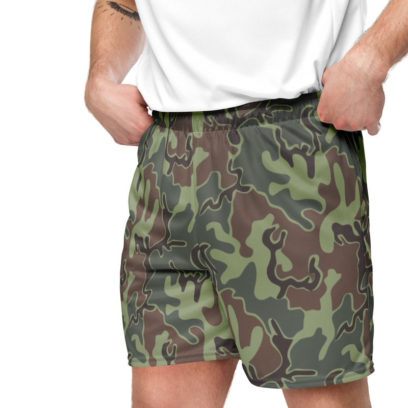 Puzzle South Korean CAMO Unisex Mesh Shorts