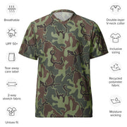 Puzzle South Korean CAMO Unisex Sports Jersey