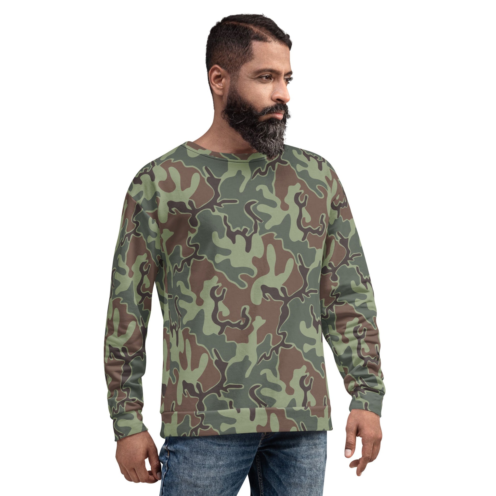 South Korean ROK Puzzle CAMO Unisex Sweatshirt - Sweatshirts