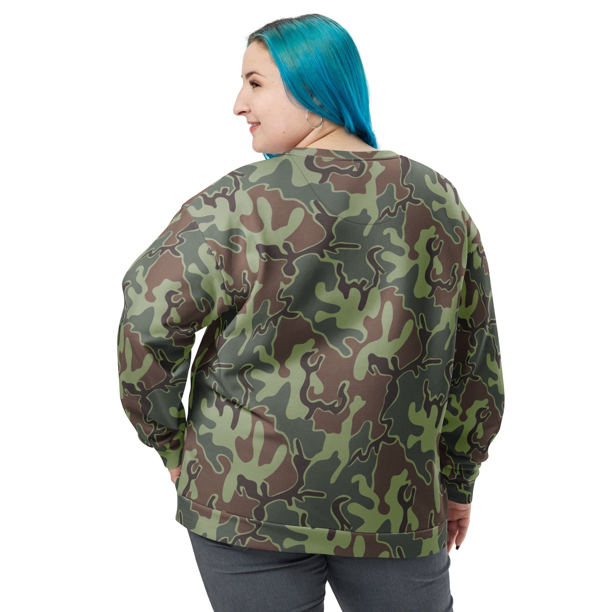 South Korean ROK Puzzle CAMO Unisex Sweatshirt - Sweatshirts