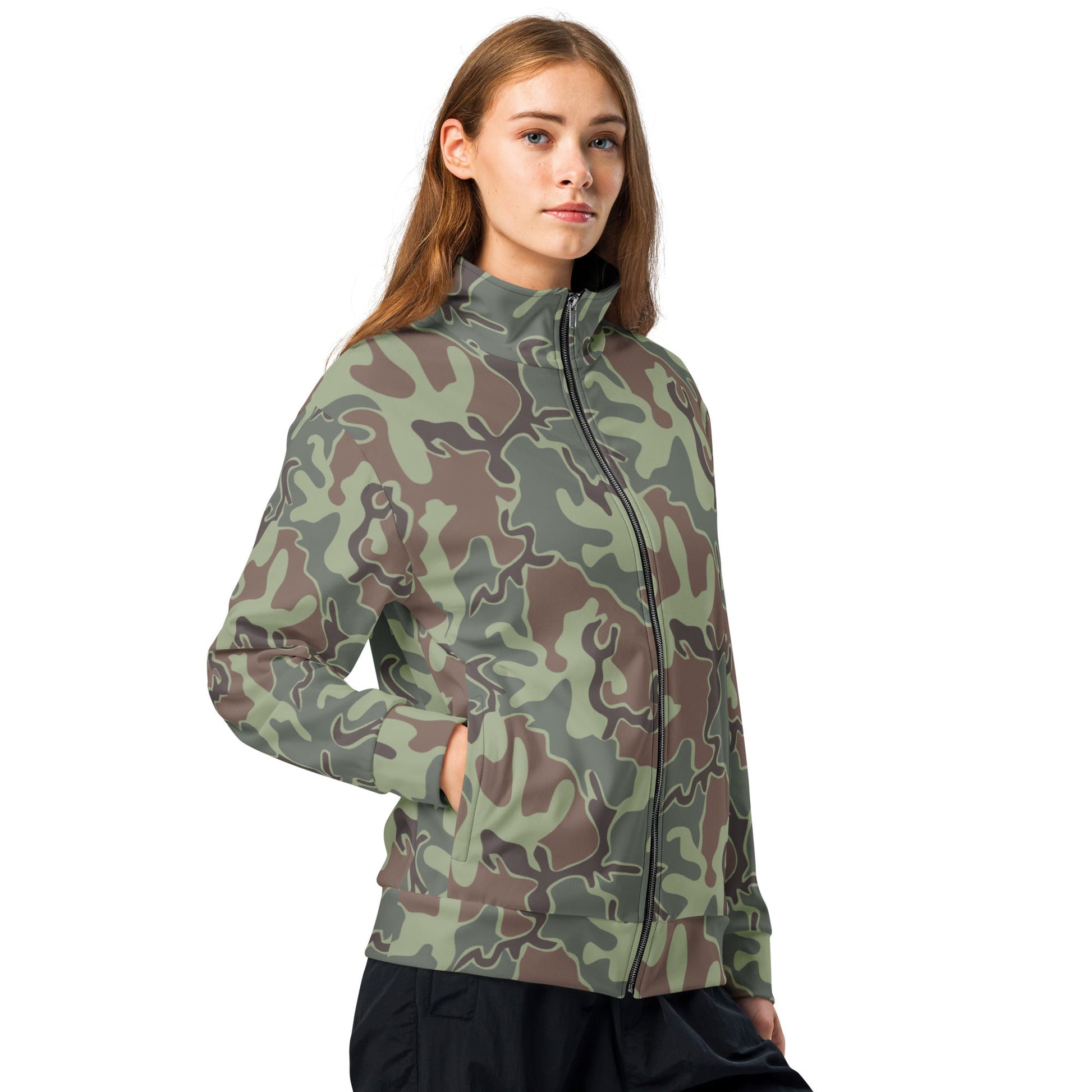 South Korean ROK Puzzle CAMO Unisex track jacket - Track Jackets