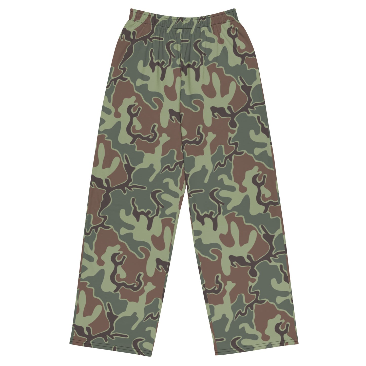 South Korean ROK Puzzle CAMO unisex wide leg pants 2XS Wide Pants