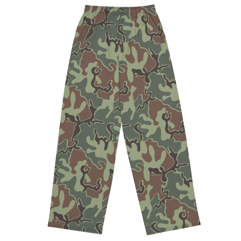 Puzzle South Korean CAMO Unisex Wide-Leg Leisure Pants - Pant