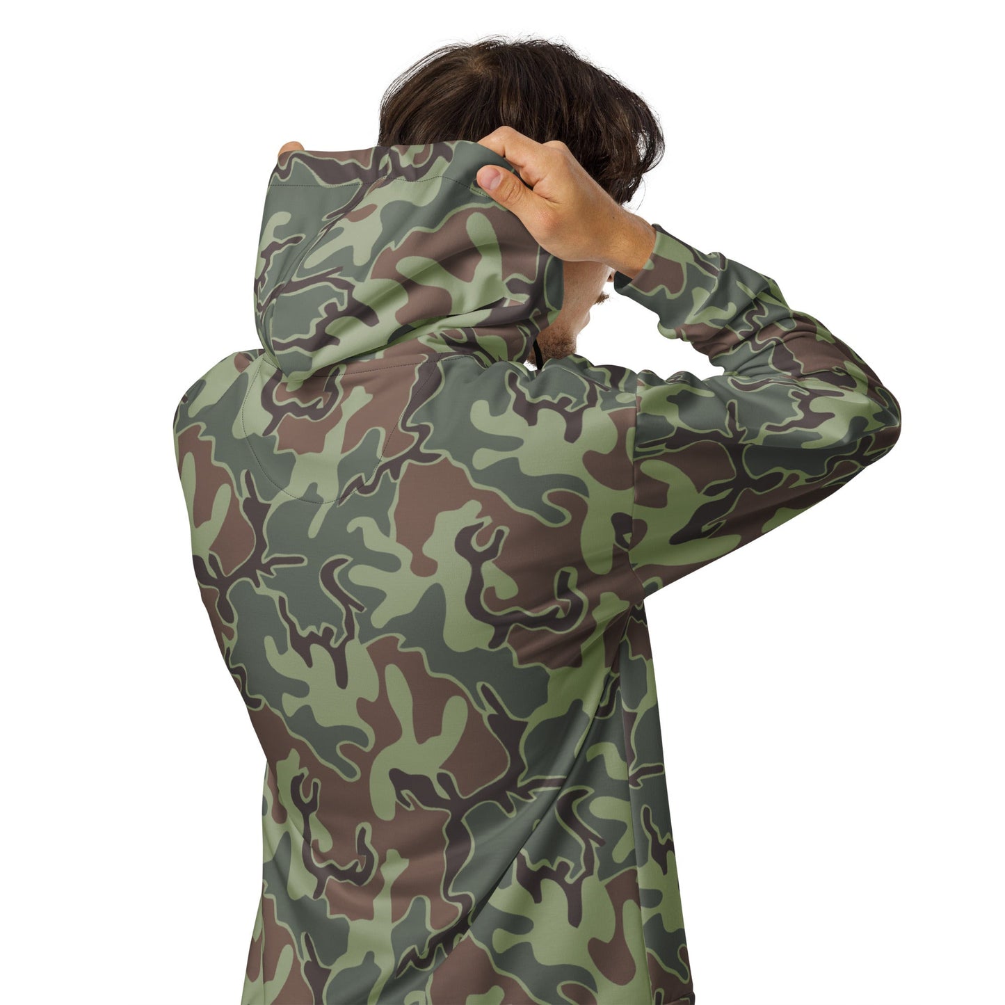 South Korean ROK Puzzle CAMO Unisex zip hoodie - Zip Hoodies