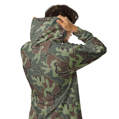 South Korean ROK Puzzle CAMO Unisex zip hoodie - Zip Hoodies