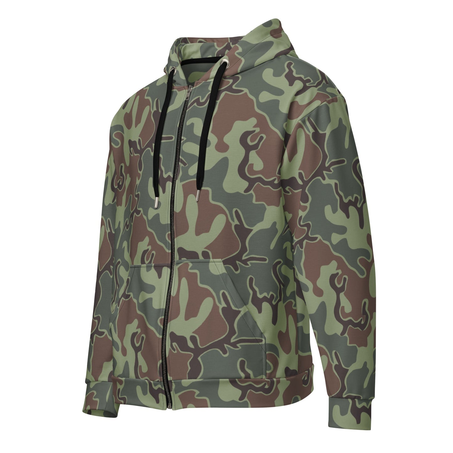 South Korean ROK Puzzle CAMO Unisex zip hoodie - Zip Hoodies