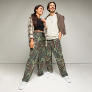 Puzzle South Korean CAMO Unisex Wide-Leg Joggers - 2XS