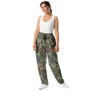 Puzzle South Korean CAMO Unisex Wide-Leg Joggers