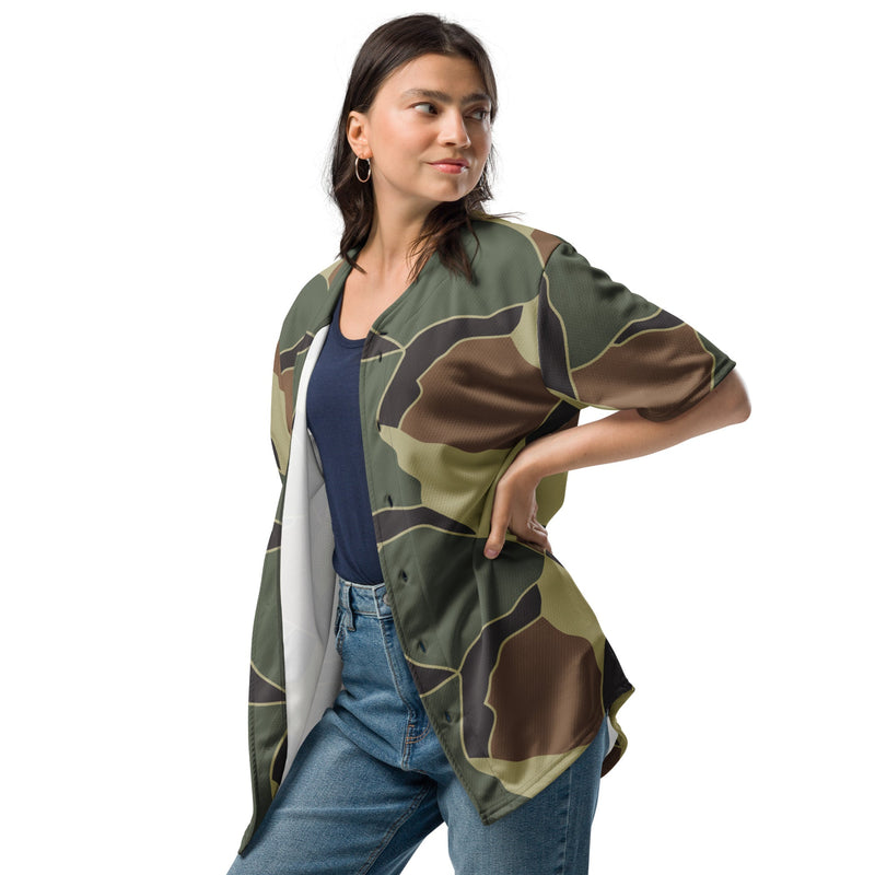 Turtle Shell South Korean CAMO Unisex Baseball Jersey