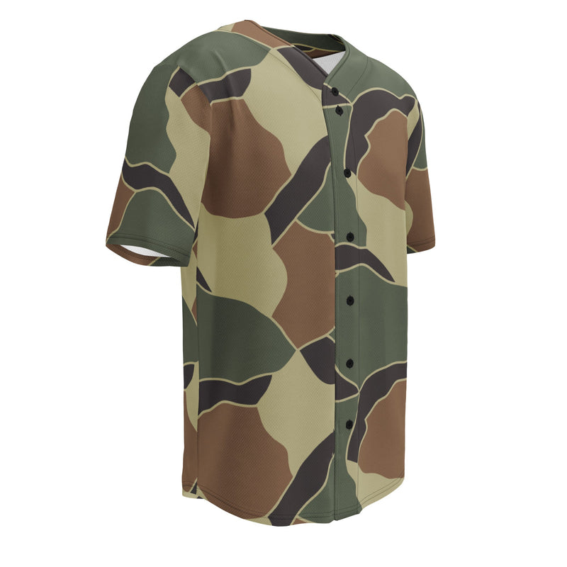 Turtle Shell South Korean CAMO Unisex Baseball Jersey