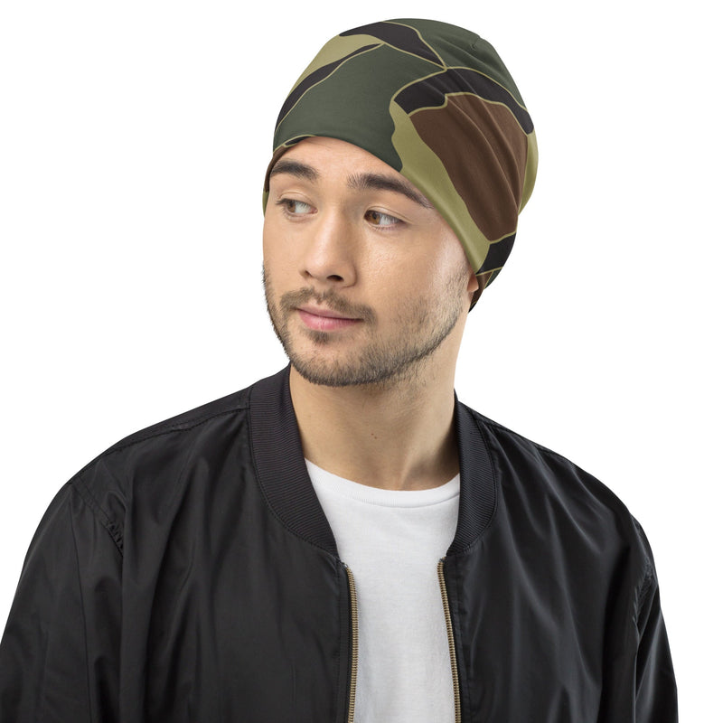 Turtle Shell South Korean CAMO Beanie - Head