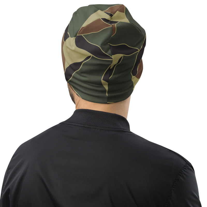 Turtle Shell South Korean CAMO Beanie - Head