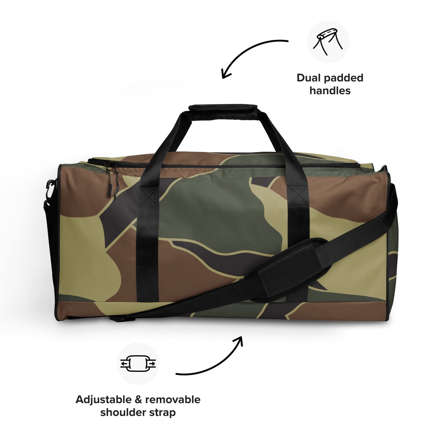 South Korean ROK Turtle Shell CAMO Duffle bag Bags
