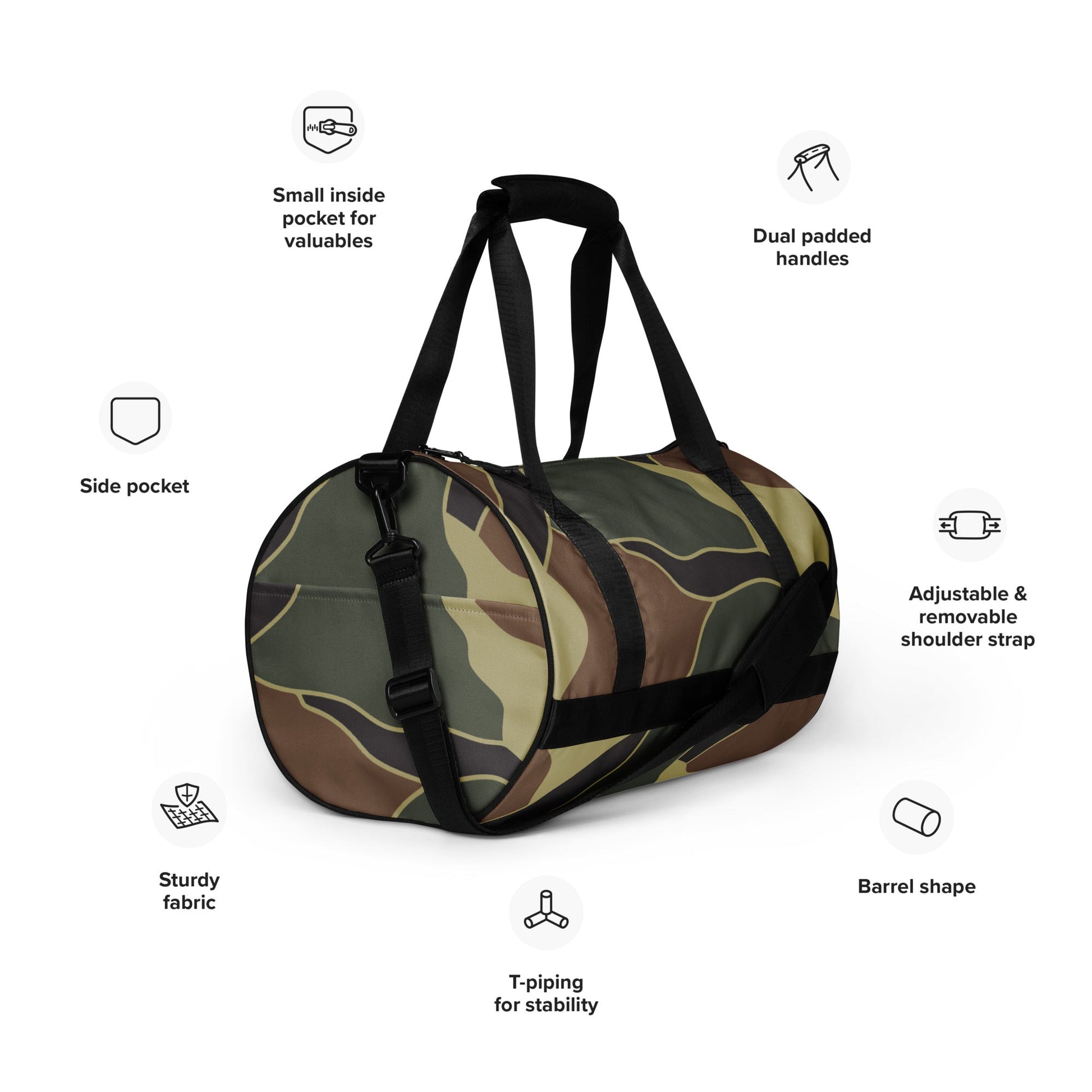 South Korean ROK Turtle Shell CAMO gym bag - Gym Bags