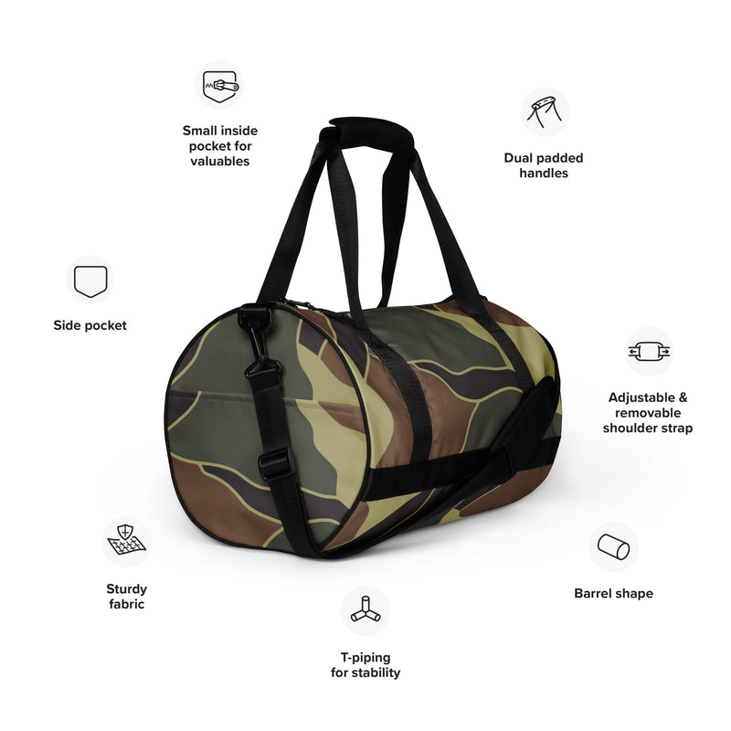 Turtle Shell South Korean CAMO Gym Bag