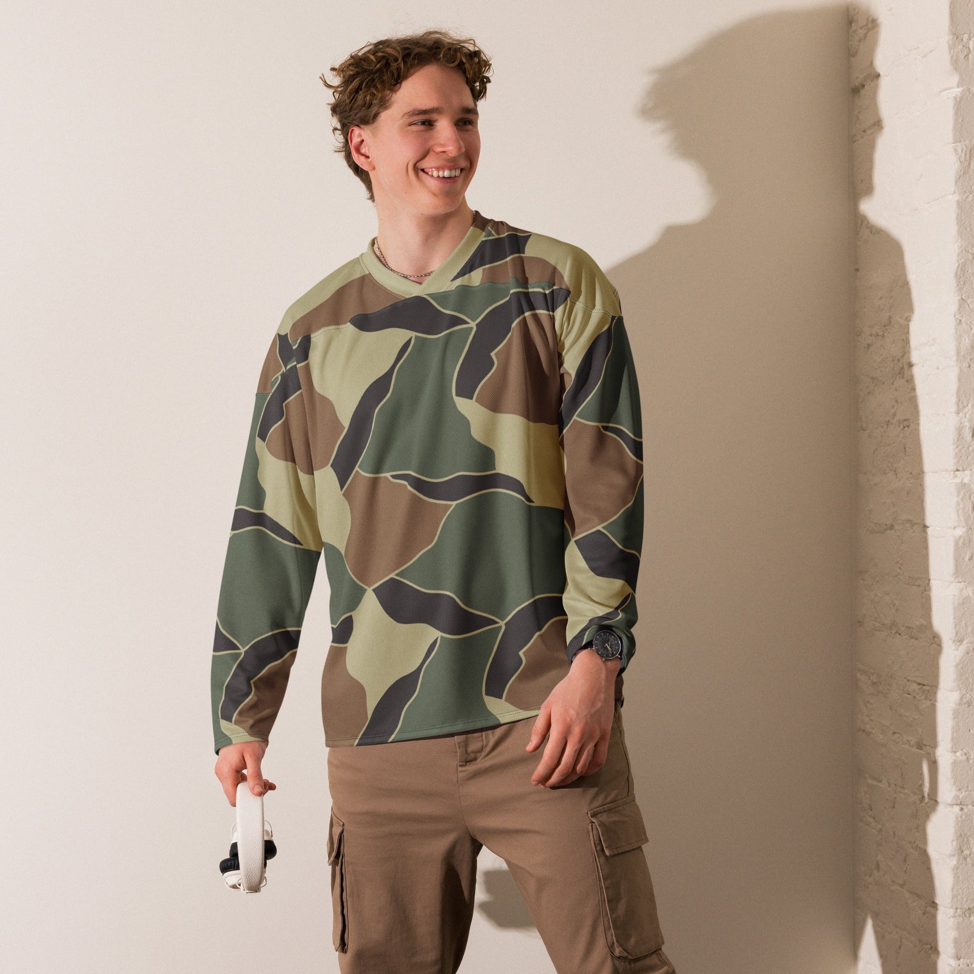 South Korean ROK Turtle Shell CAMO hockey fan jersey - Hockey Jerseys