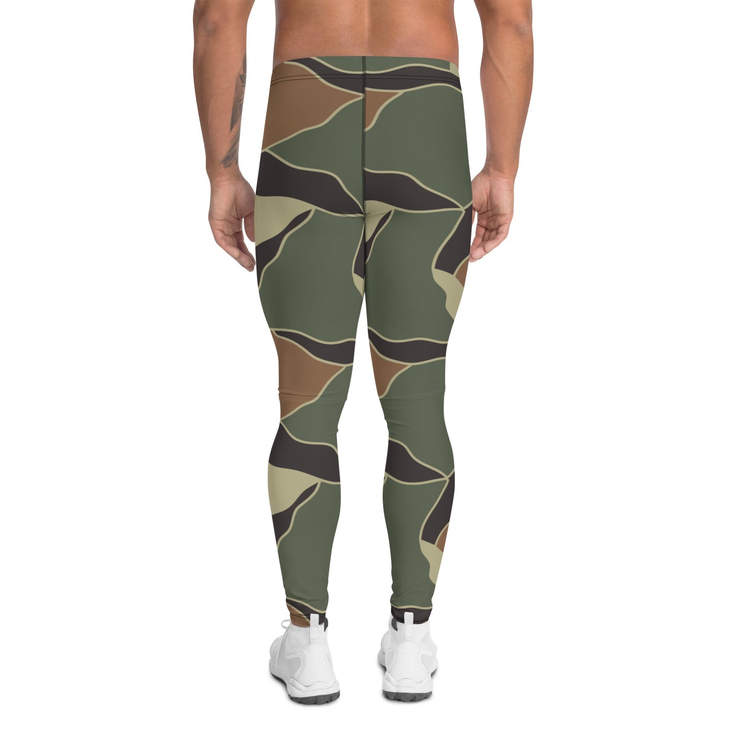 South Korean ROK Turtle Shell CAMO Mens Leggings