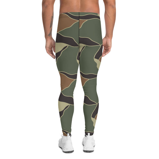 South Korean ROK Turtle Shell CAMO Mens Leggings