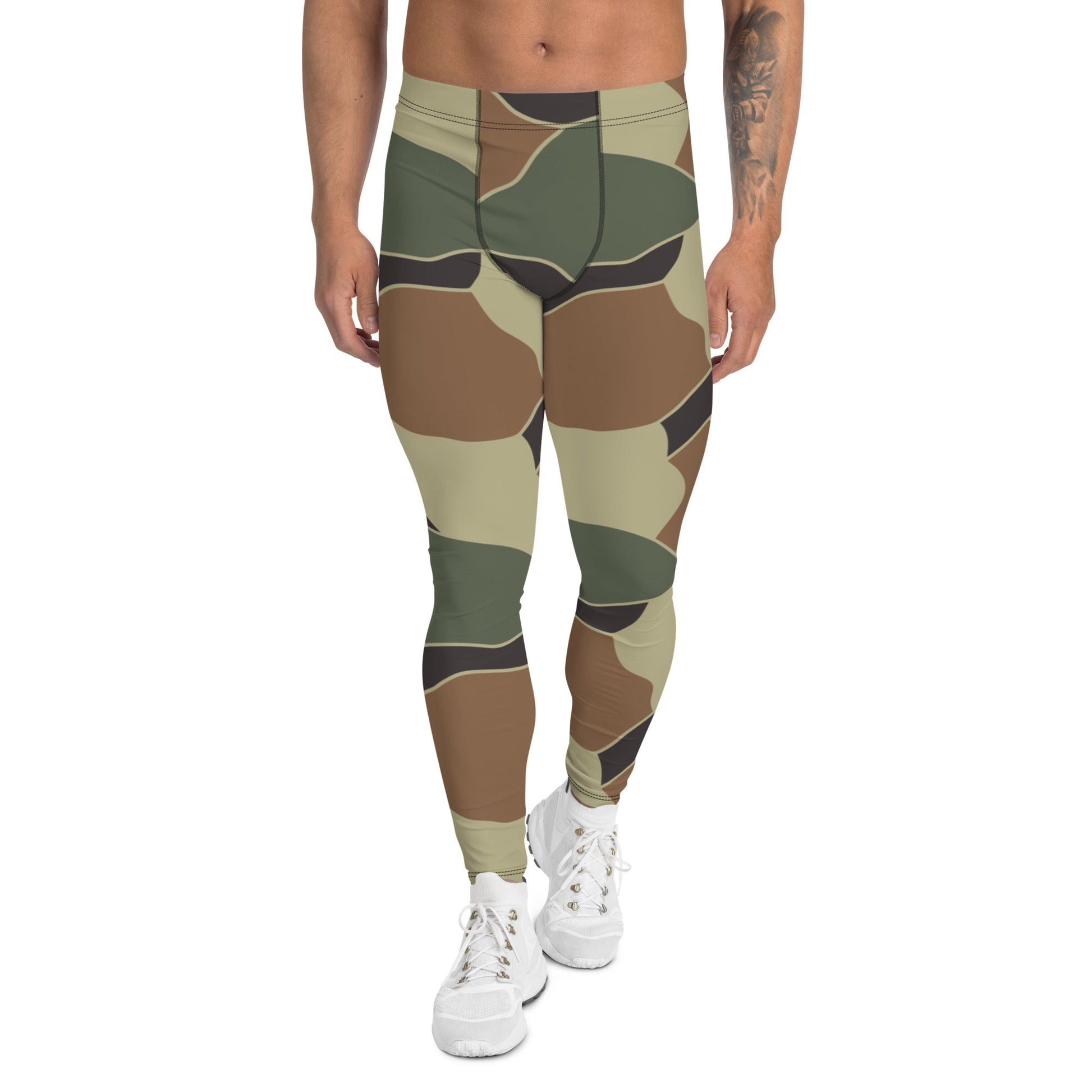 South Korean ROK Turtle Shell CAMO Mens Leggings - XS