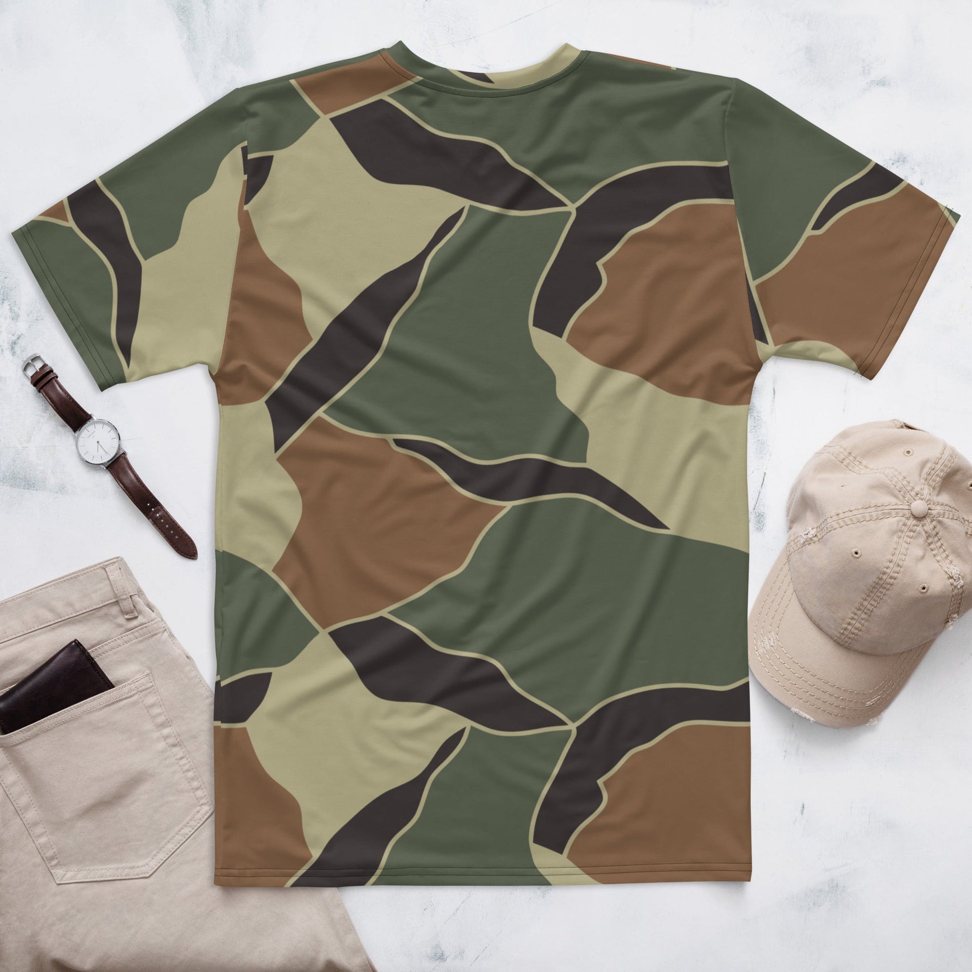 South Korean ROK Turtle Shell CAMO Mens T shirt Shirts