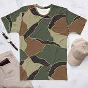 Turtle Shell South Korean CAMO Mens T-Shirt - XS