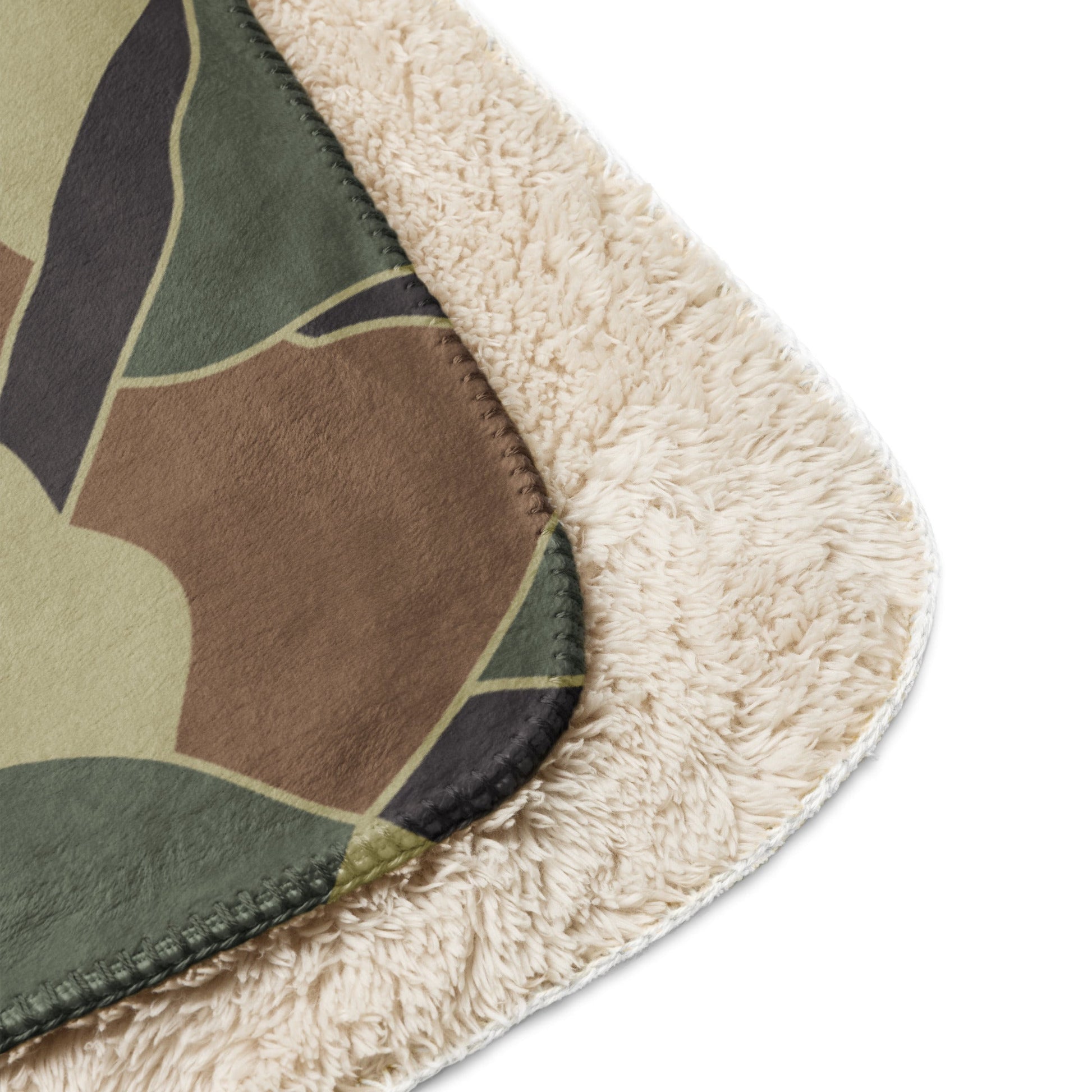 South Korean ROK Turtle Shell CAMO Sherpa blanket - Blankets