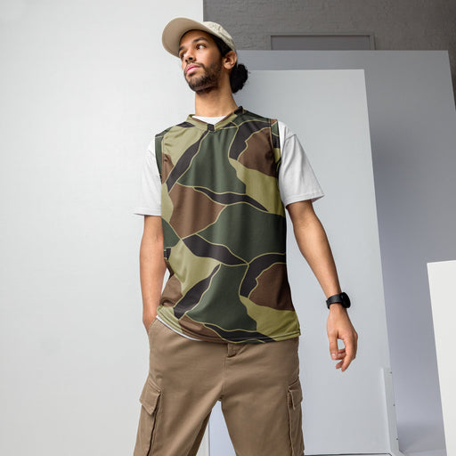 Turtle Shell South Korean CAMO Unisex Basketball Jersey - 2XS