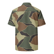 Turtle Shell South Korean CAMO Unisex Short-Sleeve Button Shirt - Button-Up