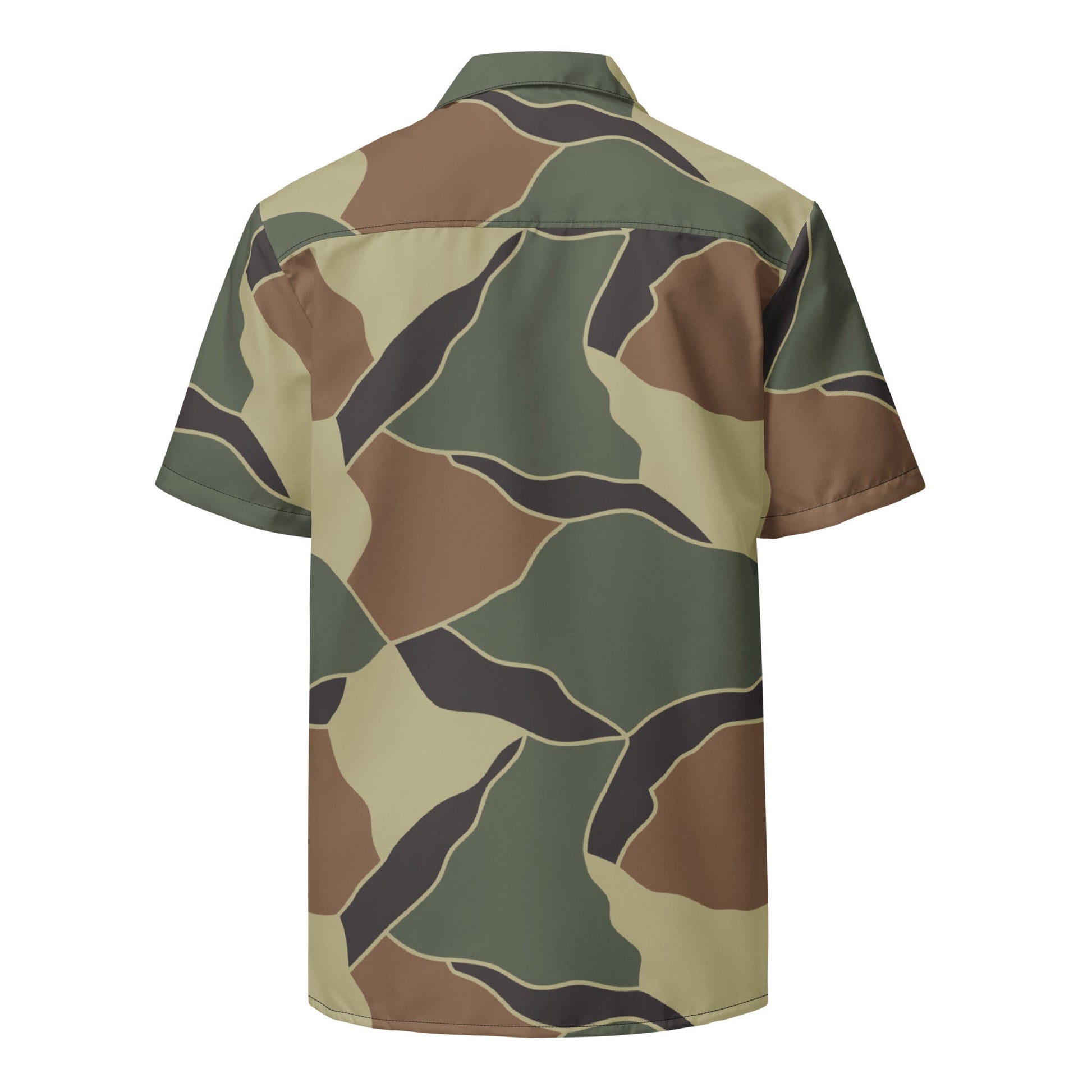 South Korean ROK Turtle Shell CAMO Unisex button shirt - Button Shirts